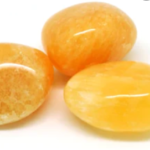 Calcite orange - pierre polies