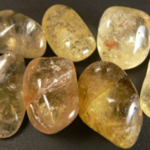 Citrine- pierre roulee